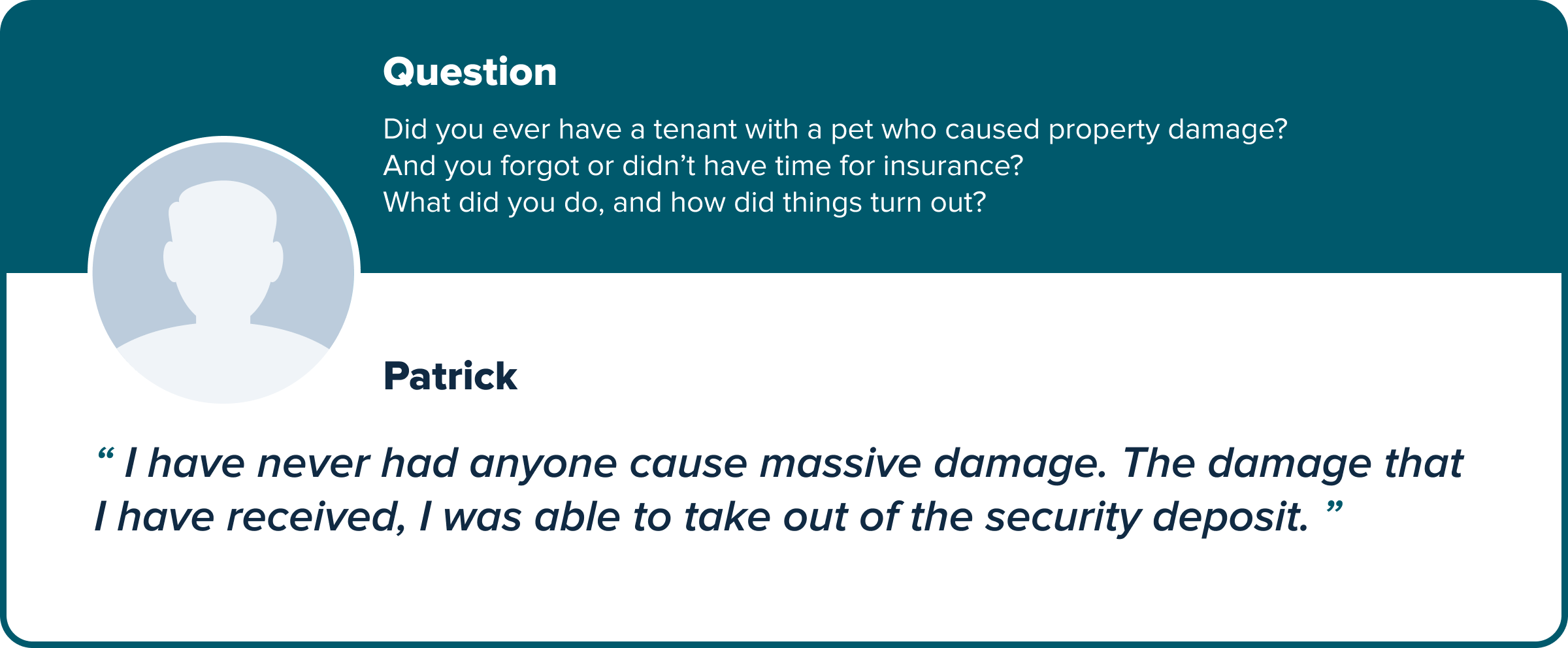 landlord insurance cost question